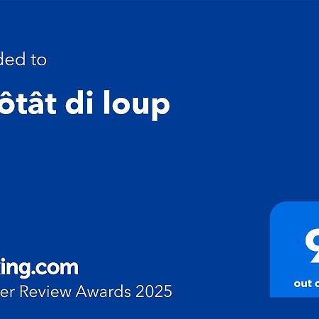 L'Hotat Di Loup Bed & Breakfast Courtedoux Exterior photo